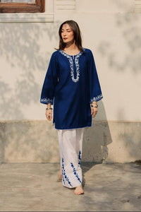 2PC Summer Cotton Dress for Women β Embroidered Shirt with Flapper (Soft Pure Cotton Casual Wear)