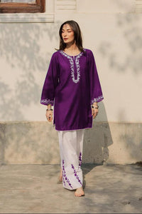 2PC Summer Cotton Dress for Women β Embroidered Shirt with Flapper (Soft Pure Cotton Casual Wear)