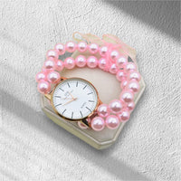 Double Layer Pearl Watch for Women