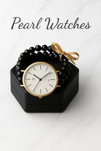Double Layer Pearl Watch for Women